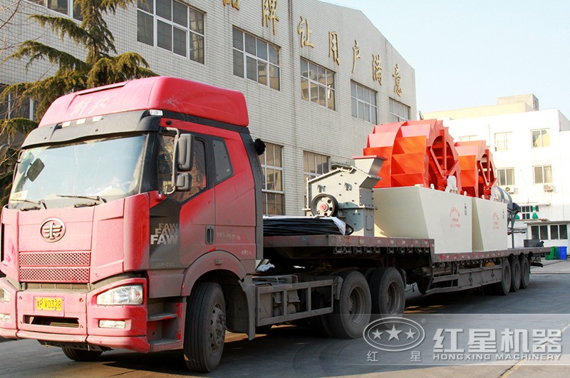 輪式洗砂機(jī)采購量大，發(fā)貨快